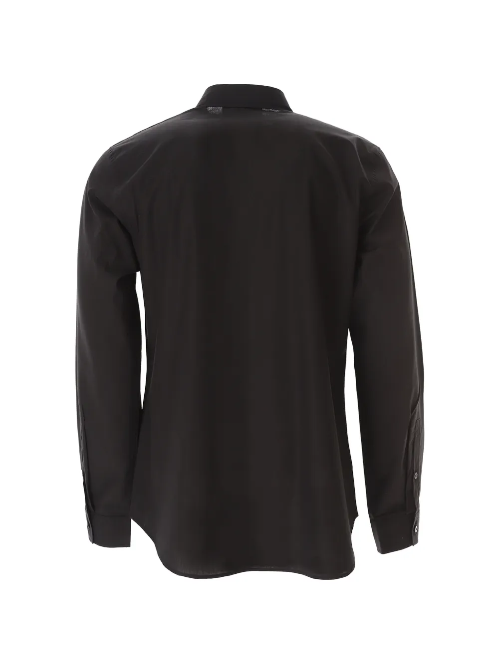 Versace Jeans Couture Overhemd met geborduurd logo Zwart