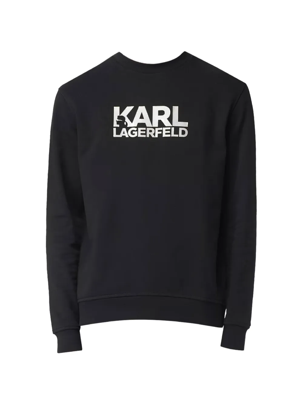 Karl Lagerfeld Sweater met logoprint Zwart