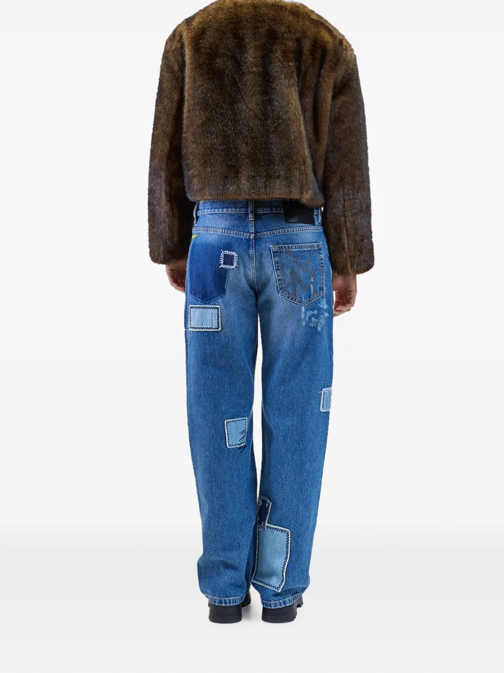 Marc Jacobs Cropped jack met teddybeer-textuur Bruin