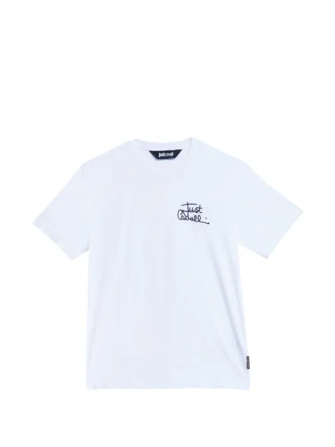 Just Cavalli playera con logo bordado