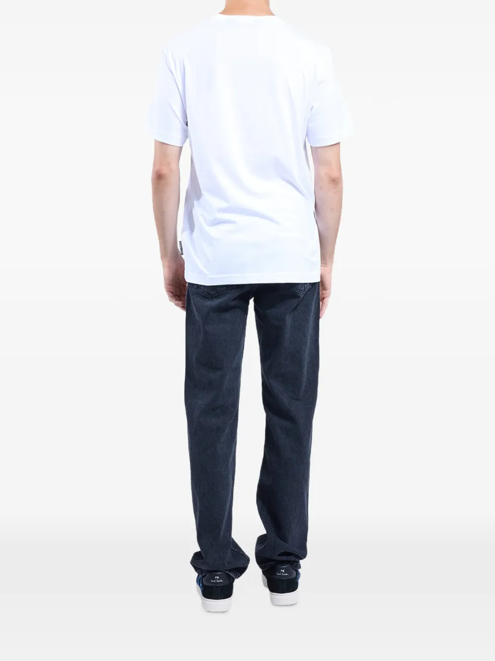 Just Cavalli T-shirt met geborduurd logo Wit
