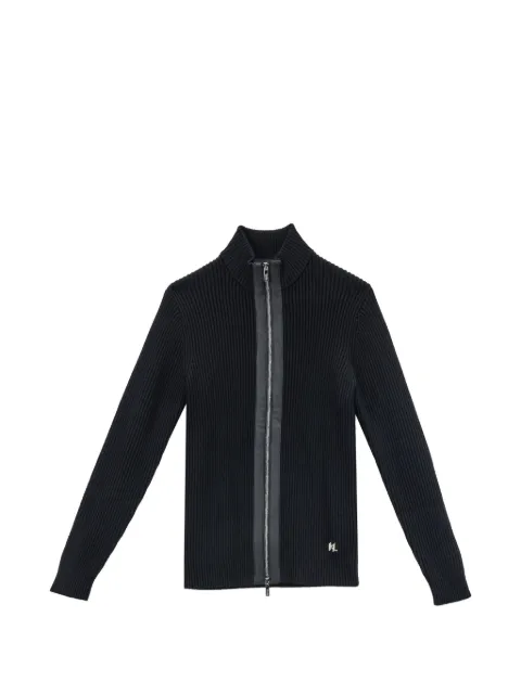 Karl Lagerfeld Cardigan a coste con zip