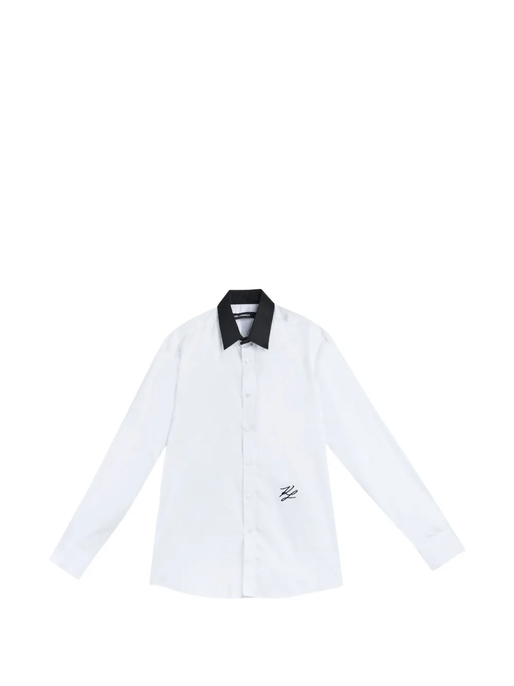 Karl Lagerfeld Karl Autograph embroidered shirt