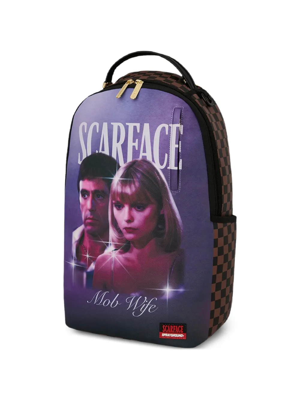 Sprayground Scarface Mob Wife rugzak Paars