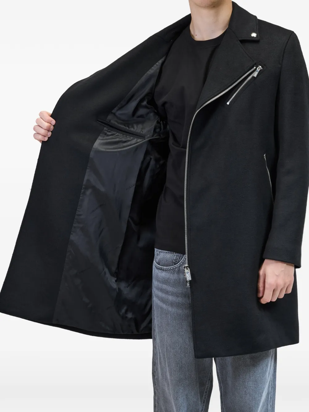 Karl Lagerfeld Jas met rits Zwart