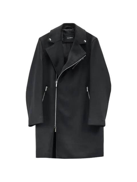 Karl Lagerfeld zip-up coat
