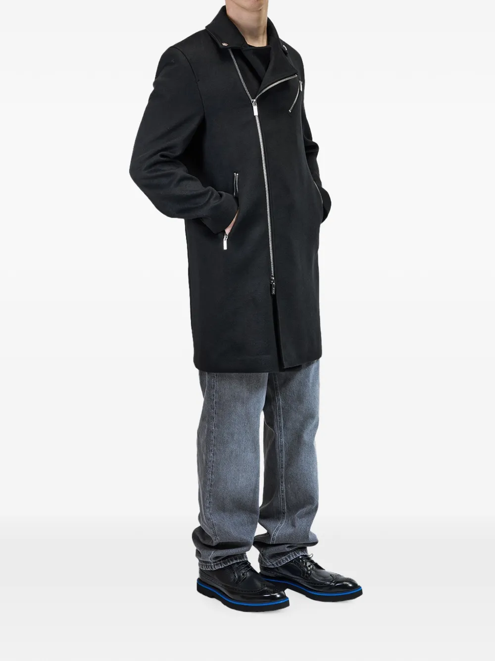 Karl Lagerfeld Jas met rits Zwart