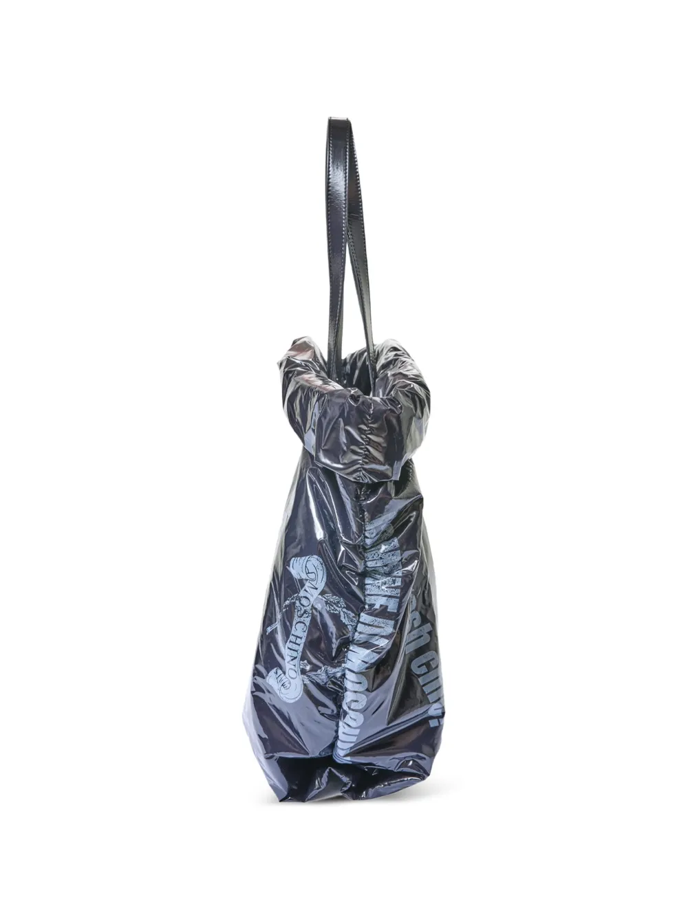 Moschino Trash Chic shopper met logoprint Zwart