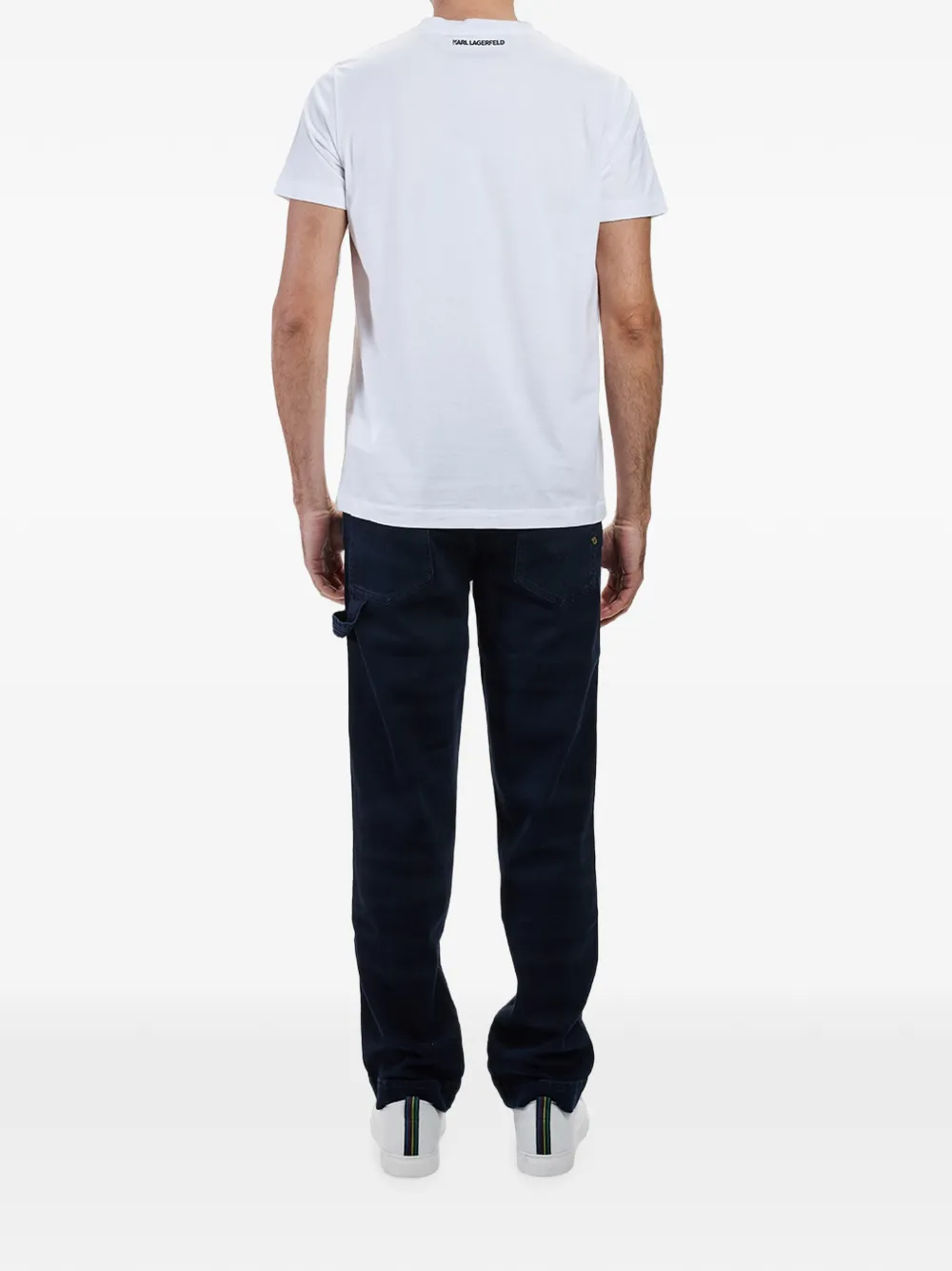 Karl Lagerfeld T-shirt met print Wit