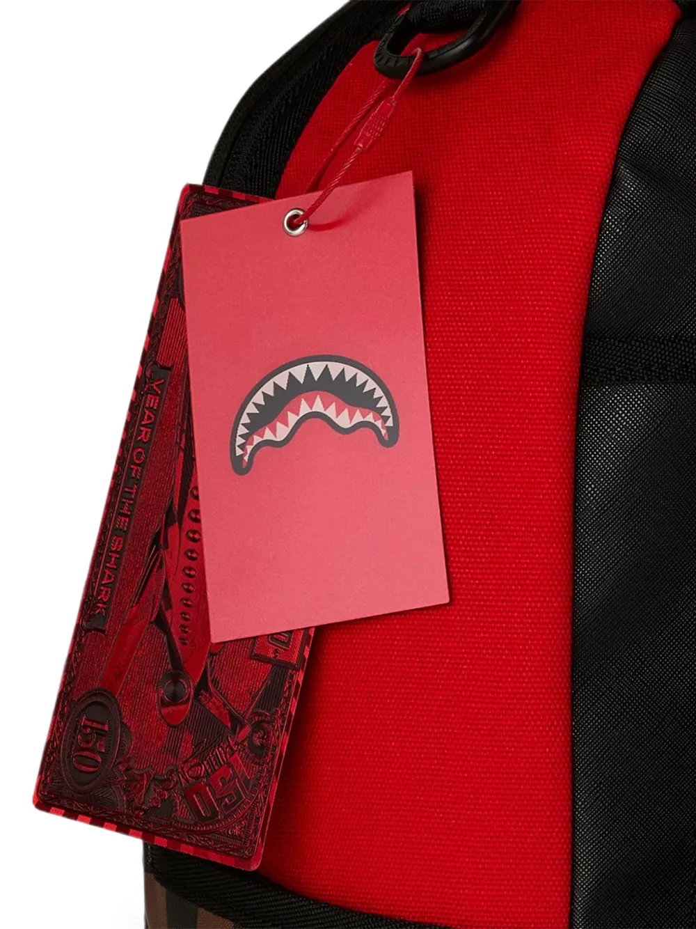 Sprayground Red Redemption geruite rugzak Bruin