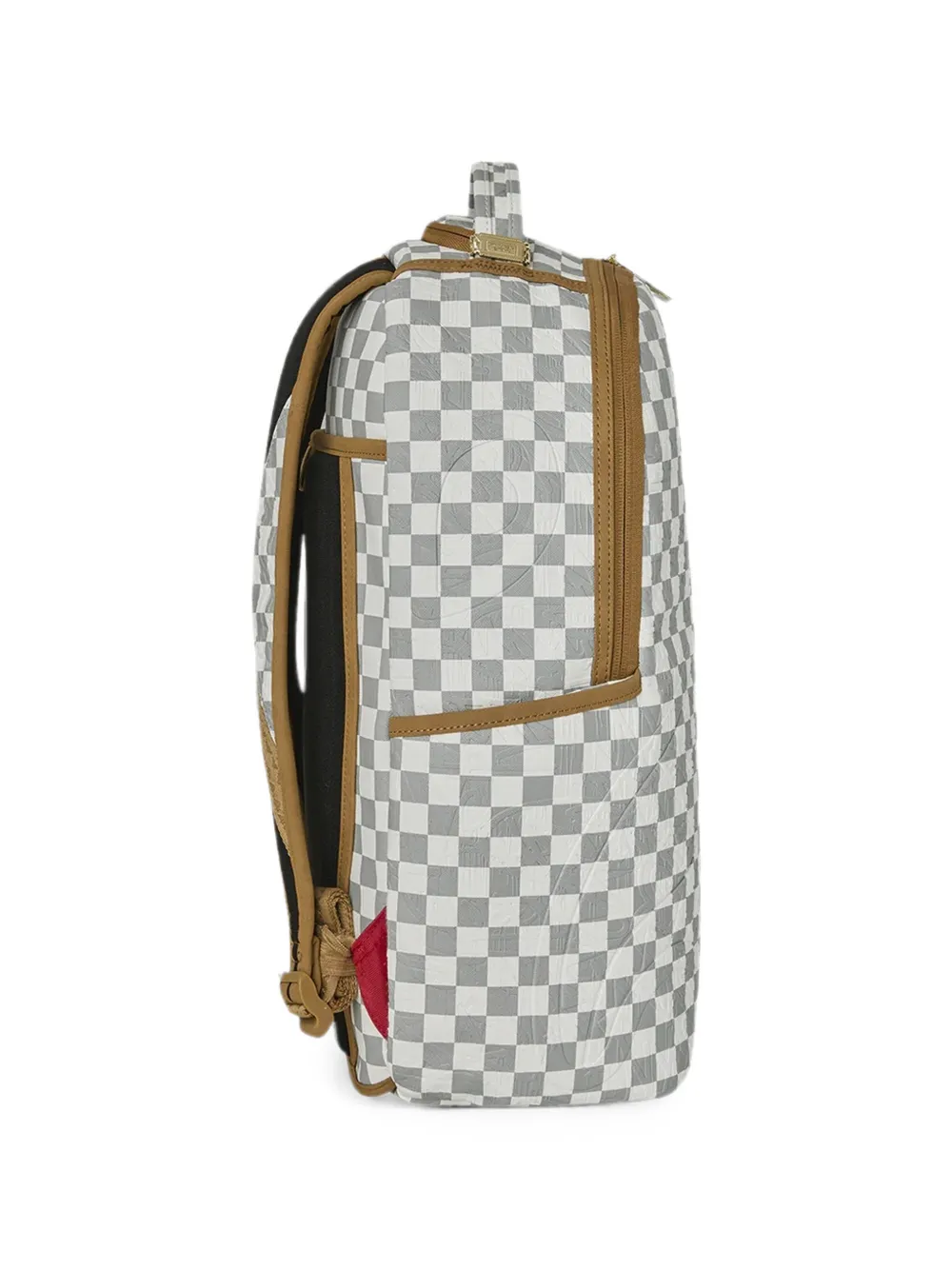 Sprayground Graff geruite rugzak met reliëf Wit