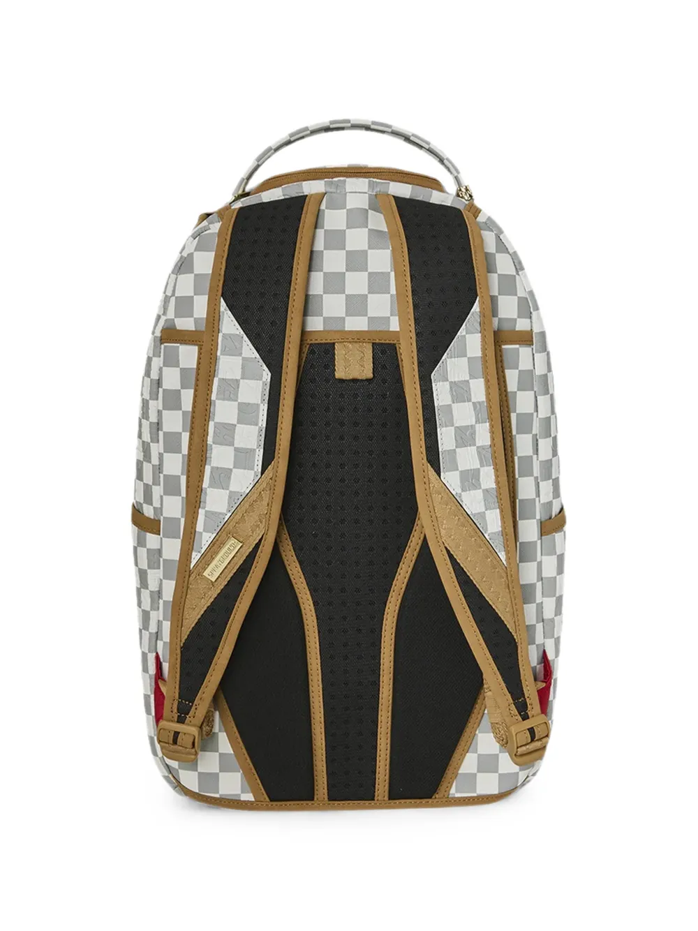 Sprayground Graff geruite rugzak met reliëf Wit