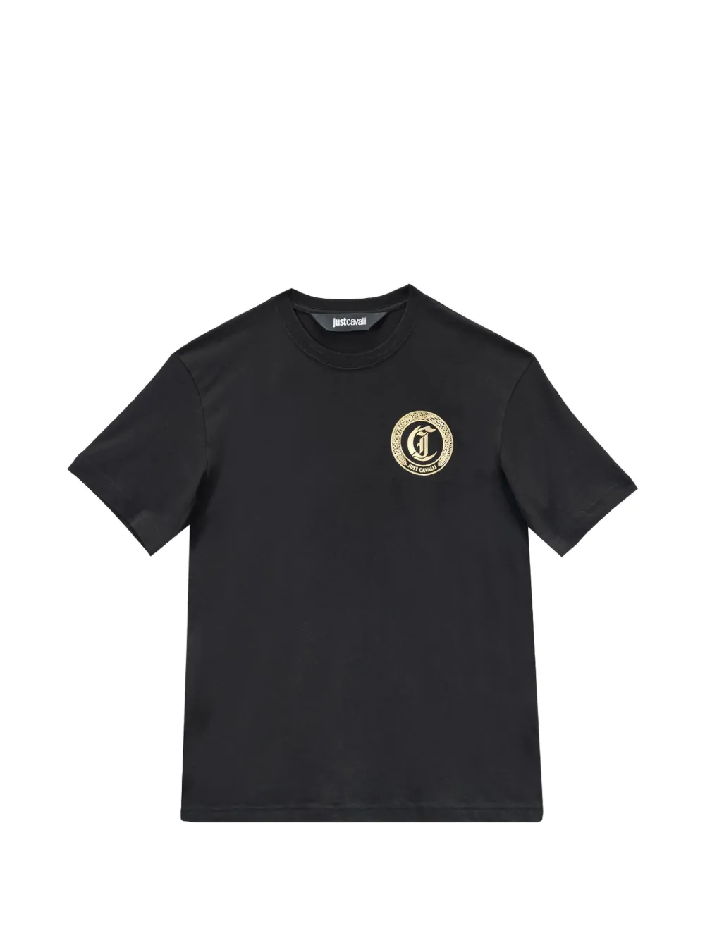 Just Cavalli logo-print cotton T-shirt
