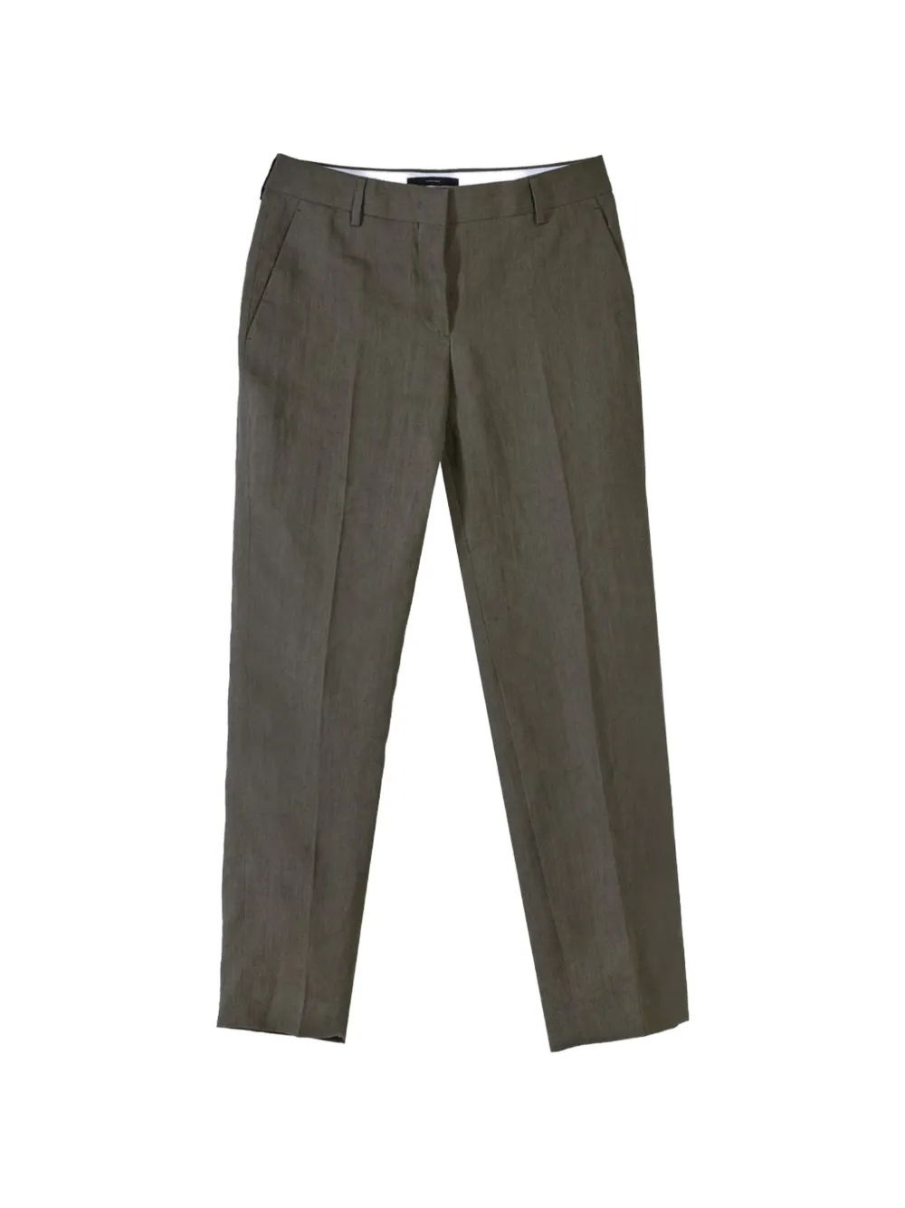 Paul Smith pleated linen trousers - Grün