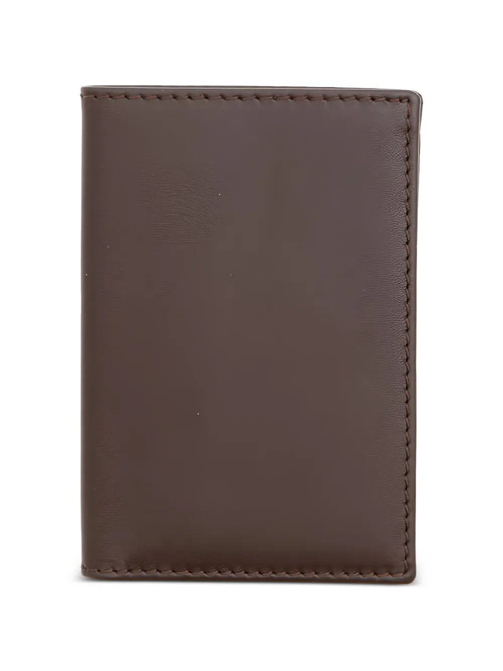 Comme Des Garçons Wallet Leren pasjeshouder Bruin