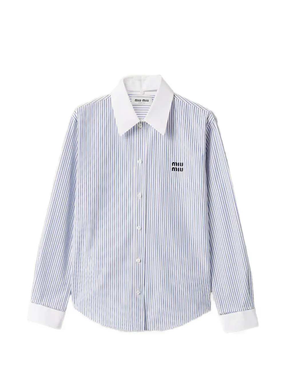 Miu Miu striped shirt - Bianco