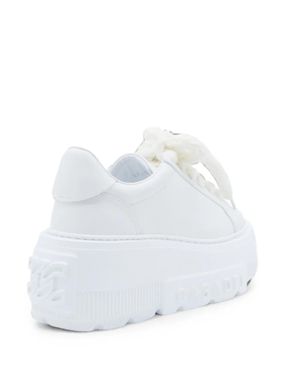 Casadei Nexus chain-link chunky-sole sneakers Wit