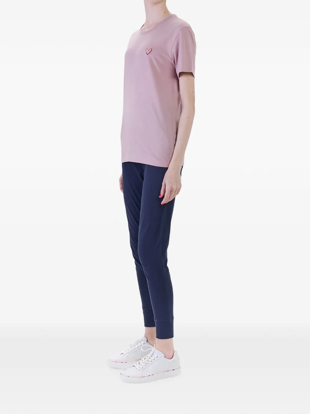 Paul Smith Heart T-shirt Roze