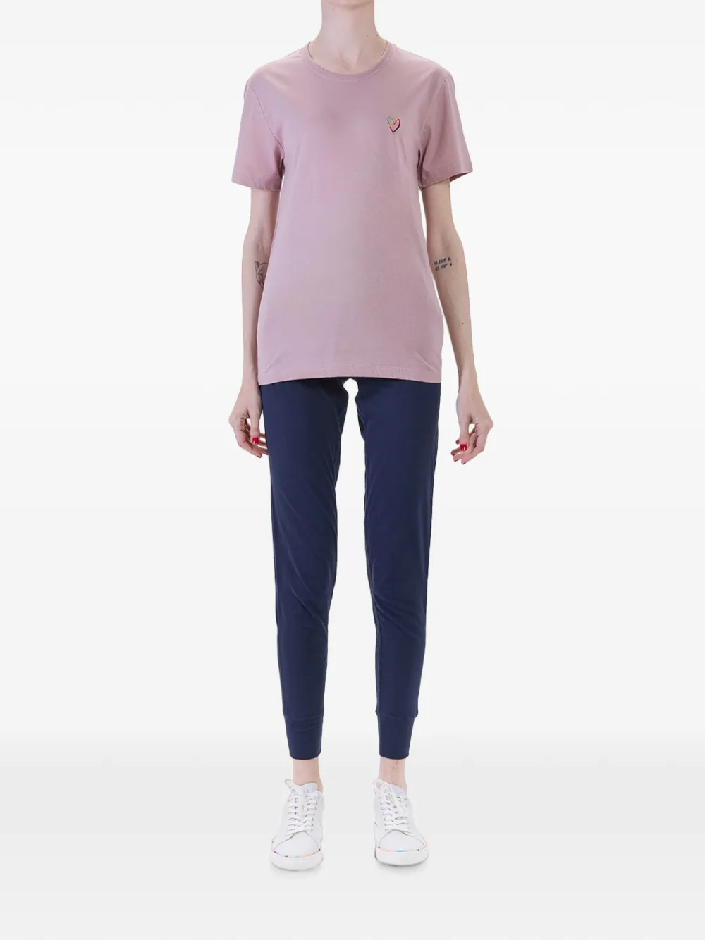 Paul Smith Heart T-shirt Roze