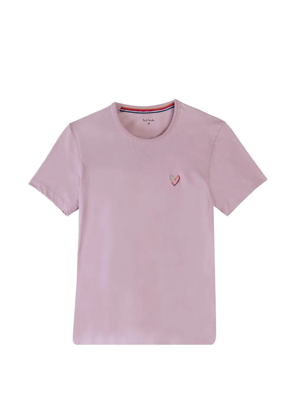 Paul Smith T-Shirt mit Herz - Rosa