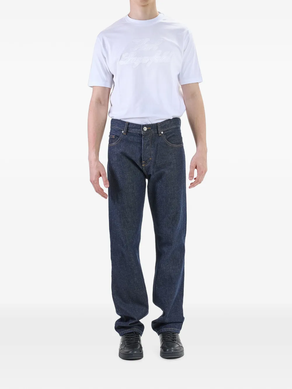 Karl Lagerfeld Straight jeans Blauw