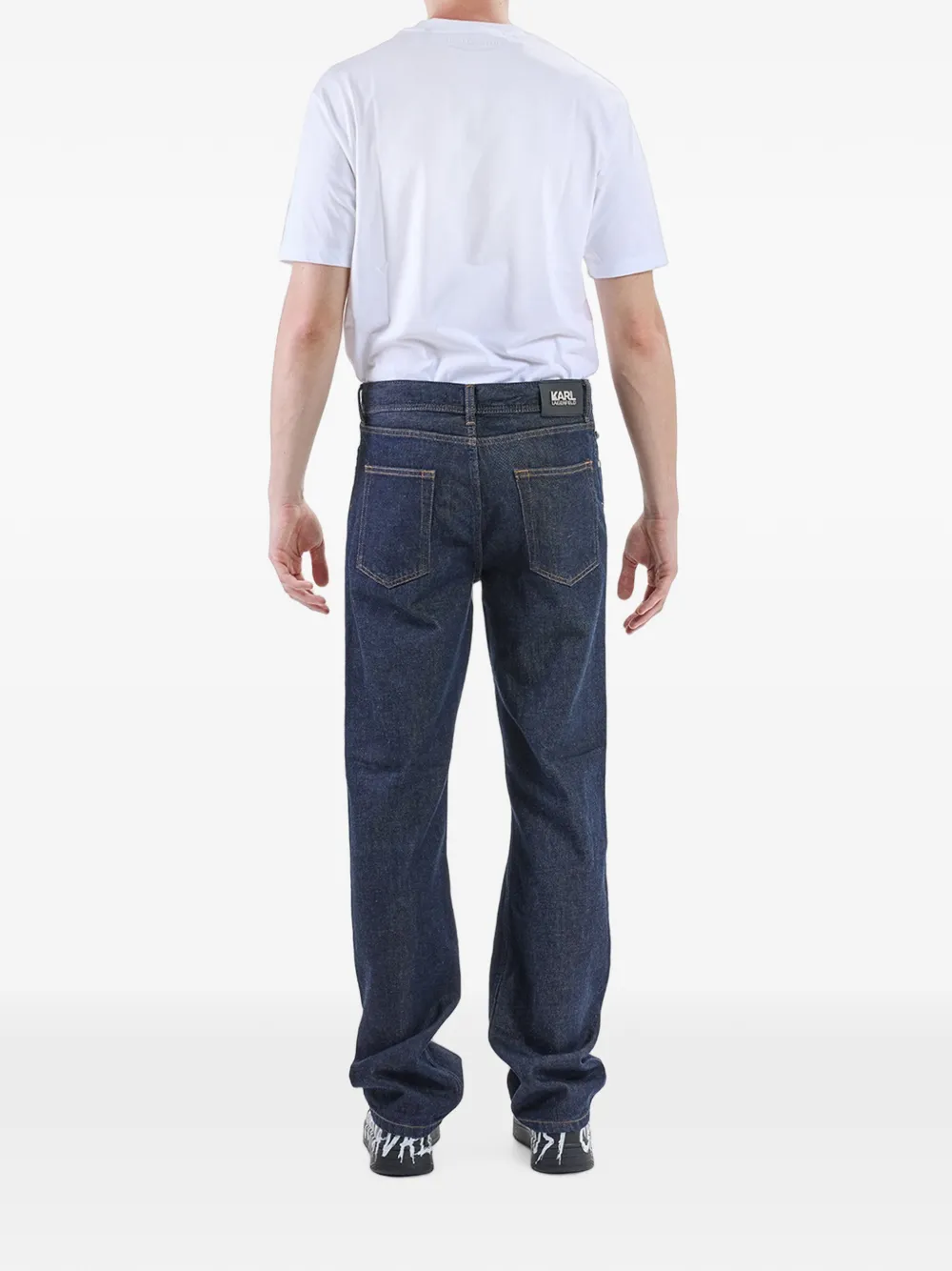 Karl Lagerfeld Straight jeans Blauw