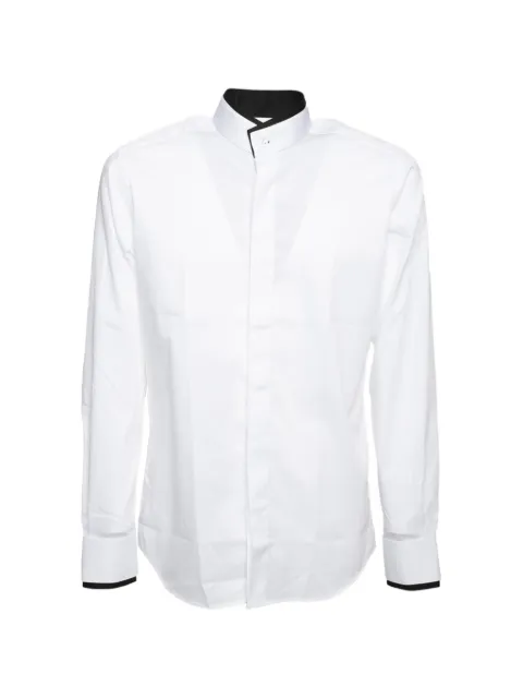 Karl Lagerfeld double-layered collar shirt