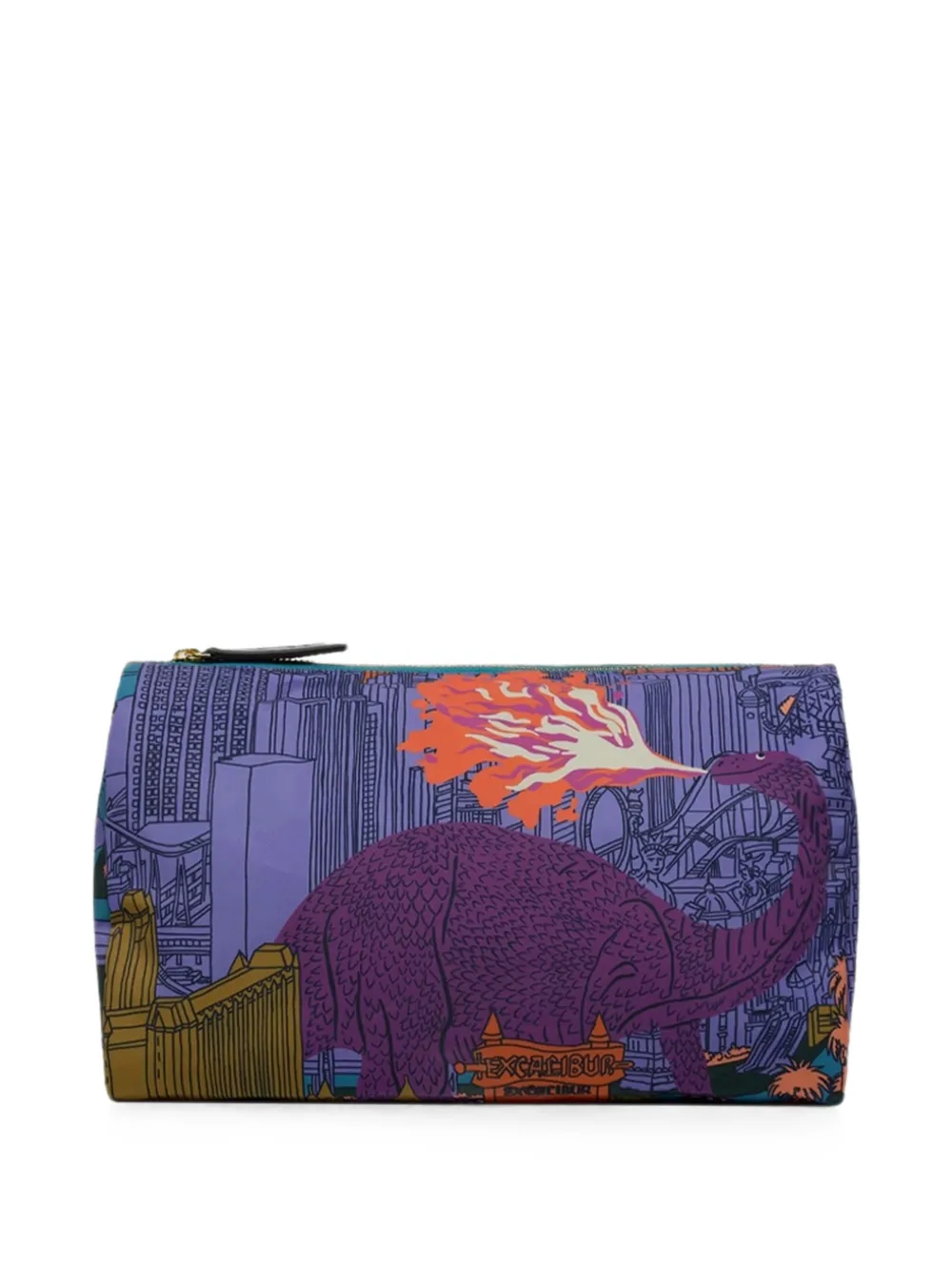 Inoui Editions Vegas graphic-print make-up bag · One Size