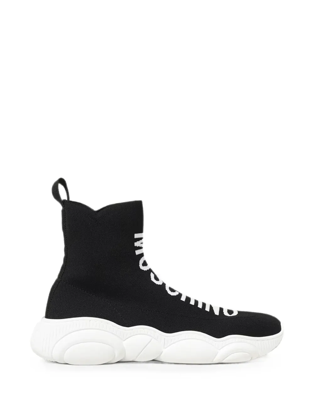 Moschino Sneakers Teddy Shoes con logo - Nero