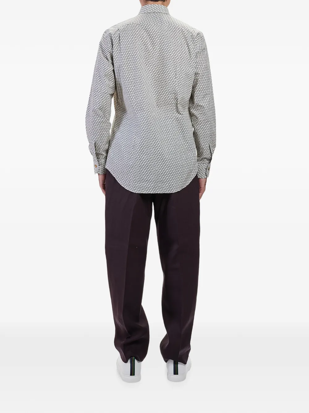 Paul Smith Overhemd met grafische print Beige