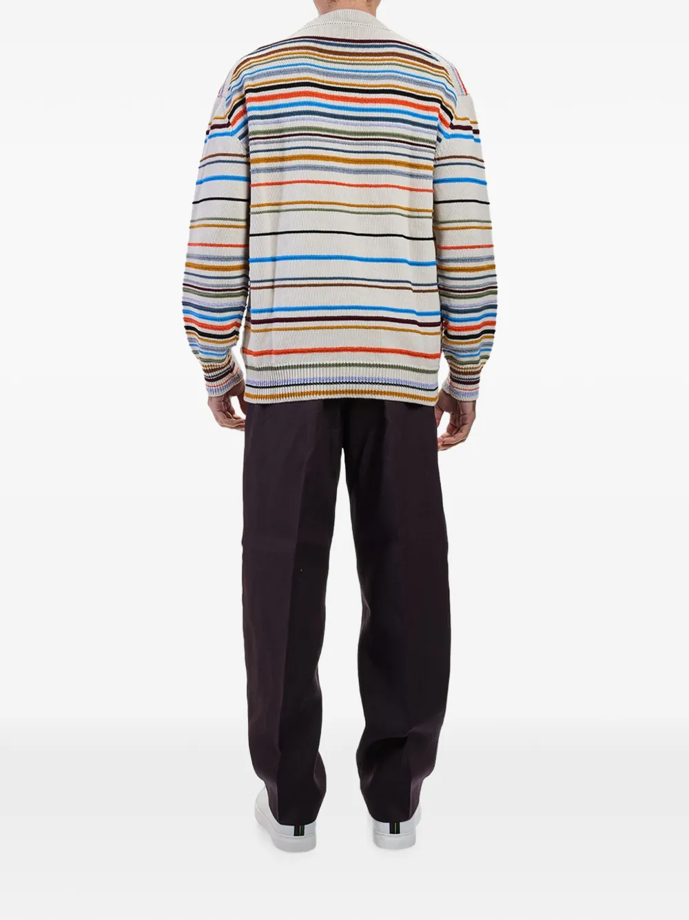 Paul Smith Cairo Stripe vest Beige