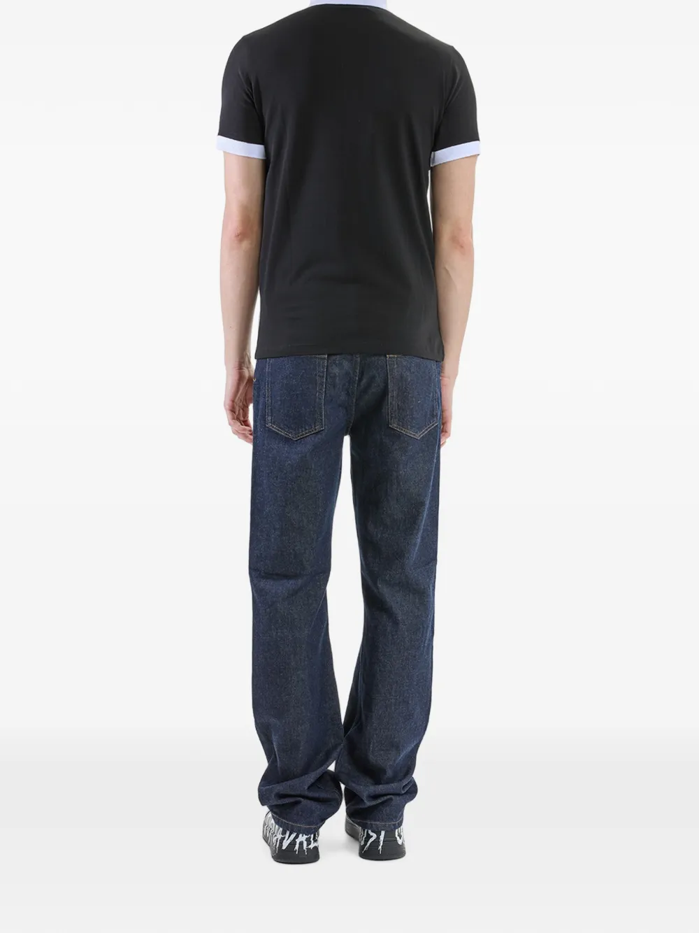 Karl Lagerfeld Karl Autograph poloshirt met borduurwerk Zwart