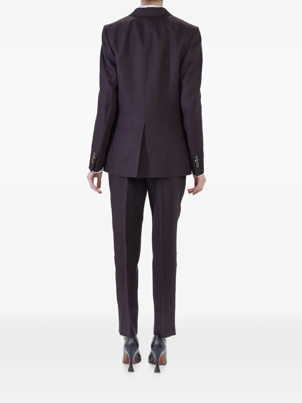 Paul Smith Linnen blazer Paars