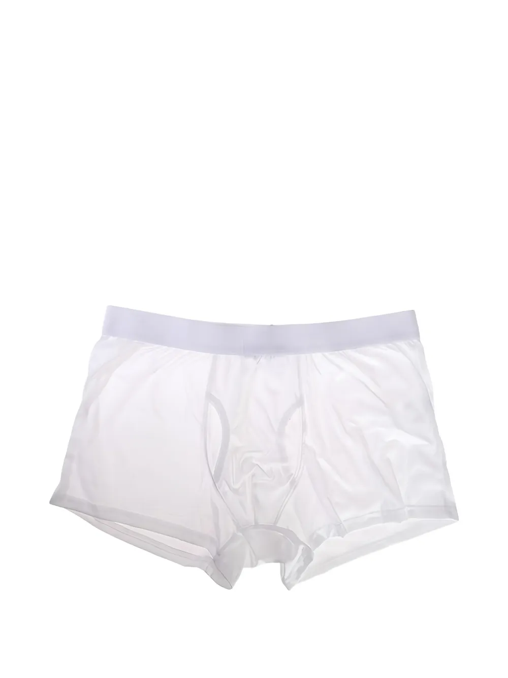 Vivienne Westwood slip en coton à bande logo - Blanc Vivienne Westwood slip en coton à bande logo - Blanc