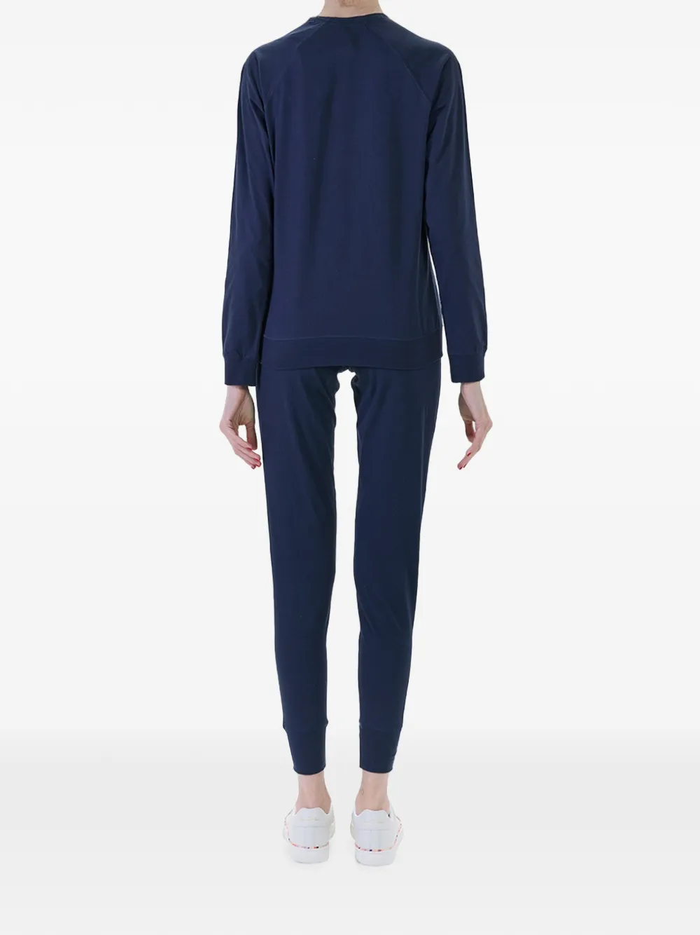 Paul Smith Swirl sweater met hart Blauw