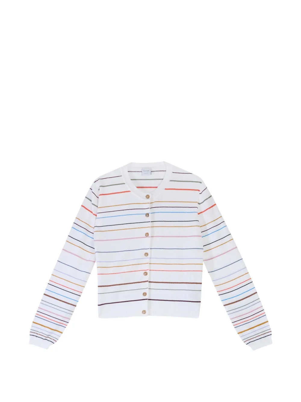 Paul Smith Gestreifter Cardigan - Weiß