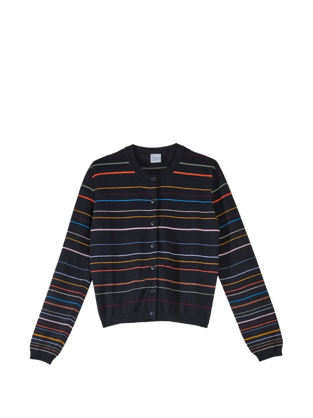 Paul Smith multi-stripe cotton cardigan