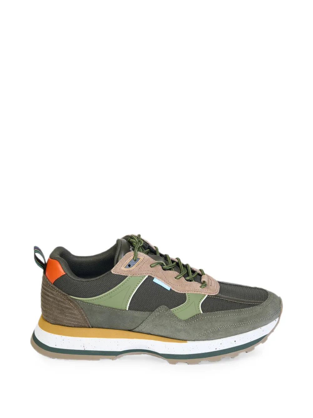 PS Paul Smith baskets Banks à empiècements - Vert PS Paul Smith baskets Banks à empiècements - Vert