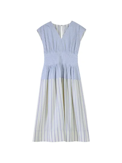 Paul Smith Abito midi a righe