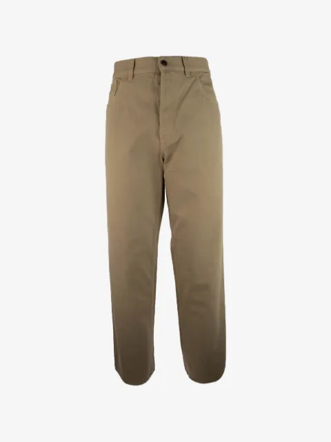Prada Jeans mit Logo-Schild