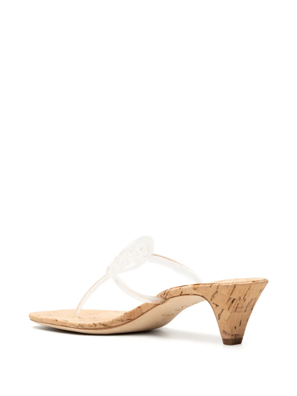 Tory Burch Miller jelly sandals Wit