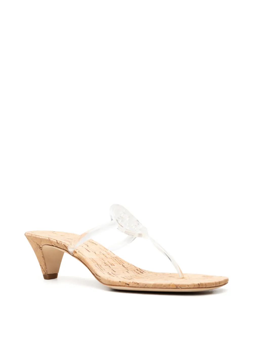 Tory Burch Miller jelly sandals Wit