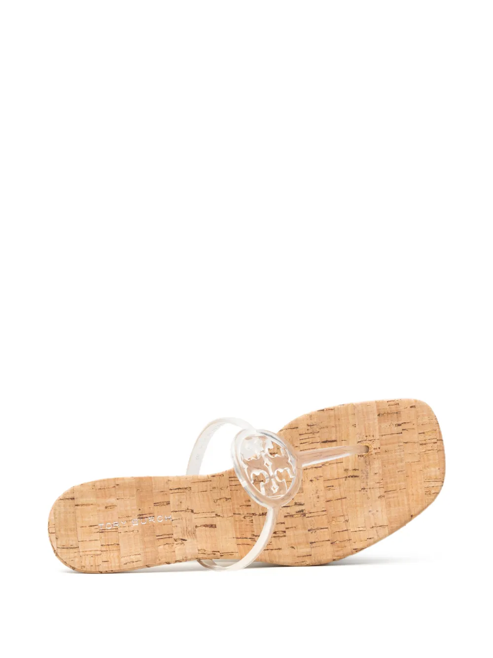 Tory Burch Miller jelly sandals Wit