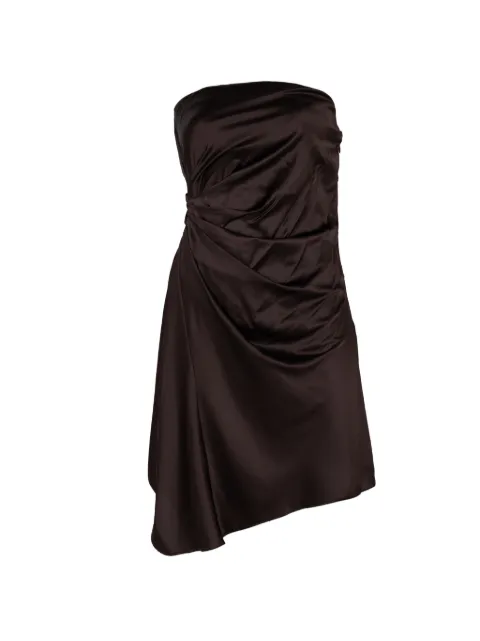 STAUD Adriana draped mini dress