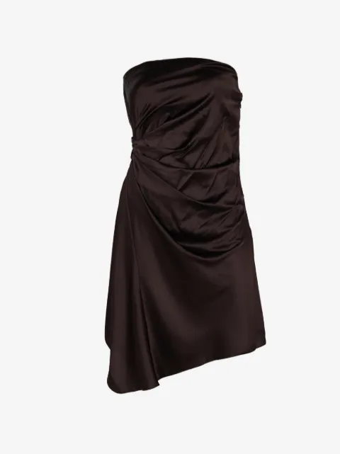 STAUD Adriana draped mini dress
