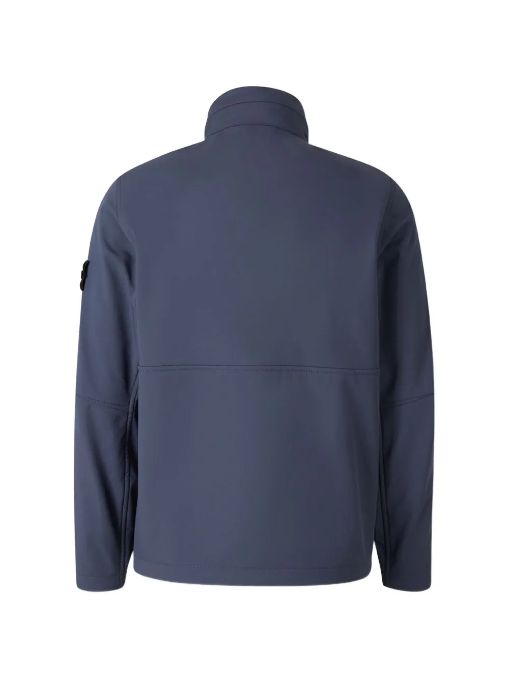 Stone Island Jack met logopatch Blauw