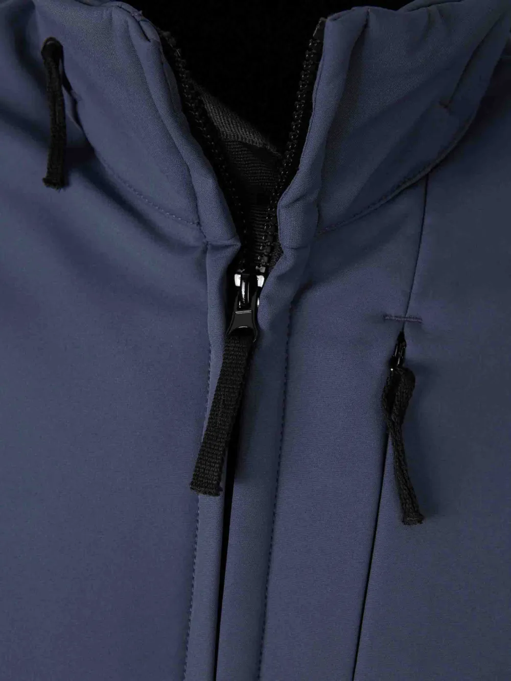 Stone Island Jack met logopatch Blauw