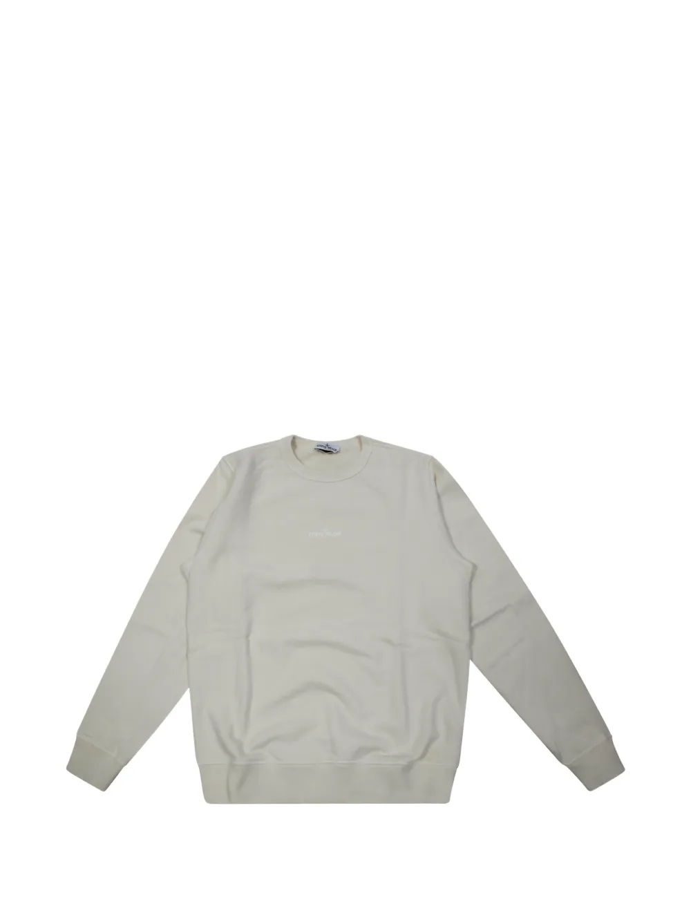 Stone Island Junior Sweater met Compass-logoprint Beige