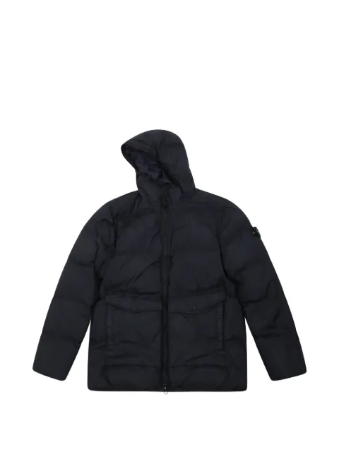 Stone Island Junior padded hooded coat