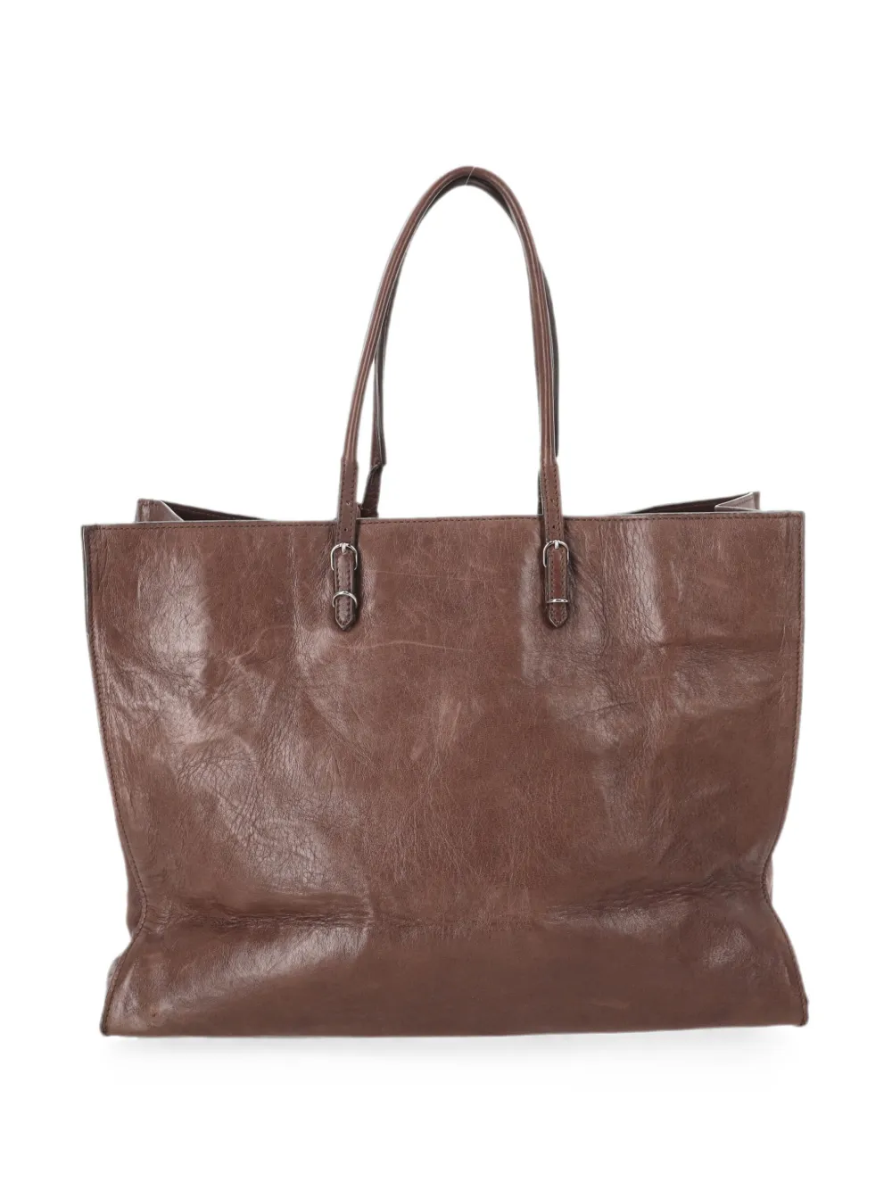 Balenciaga Pre-Owned Papier A4 tote bag - Braun